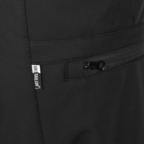 Штани зимові Vik-Tailor SoftShell Чорні, Black - фото №3