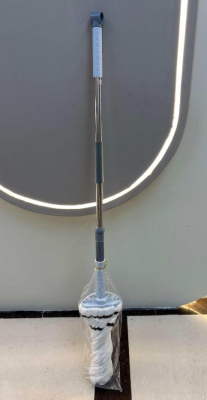 Швабра з круглою насадкою для вологого прибирання підлоги, плитки, ламінату, лінолеуму та гладких покриттів HP-35015-16 - фото