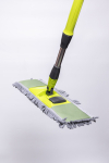 Швабра з телескопічною ручкою та насадкою з мікрофібри для миття підлоги, плитки, ламінату й лінолеуму HP-35015-51 - фото №4