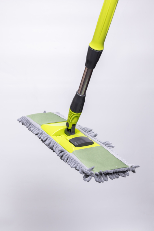 Швабра з телескопічною ручкою та насадкою з мікрофібри для миття підлоги, плитки, ламінату й лінолеуму HP-35015-51 - фото №4