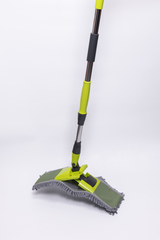 Швабра з телескопічною ручкою та насадкою з мікрофібри для миття підлоги, плитки, ламінату й лінолеуму HP-35015-51 - фото №5