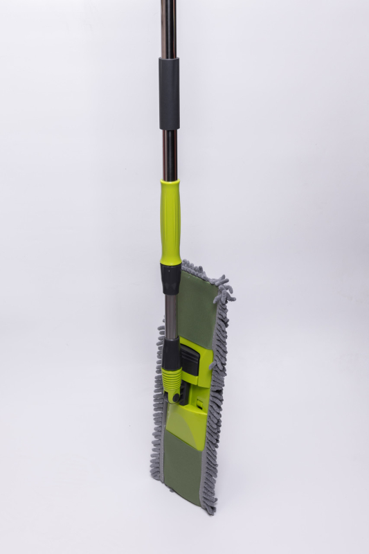 Швабра з телескопічною ручкою та насадкою з мікрофібри для миття підлоги, плитки, ламінату й лінолеуму HP-35015-51 - фото №6