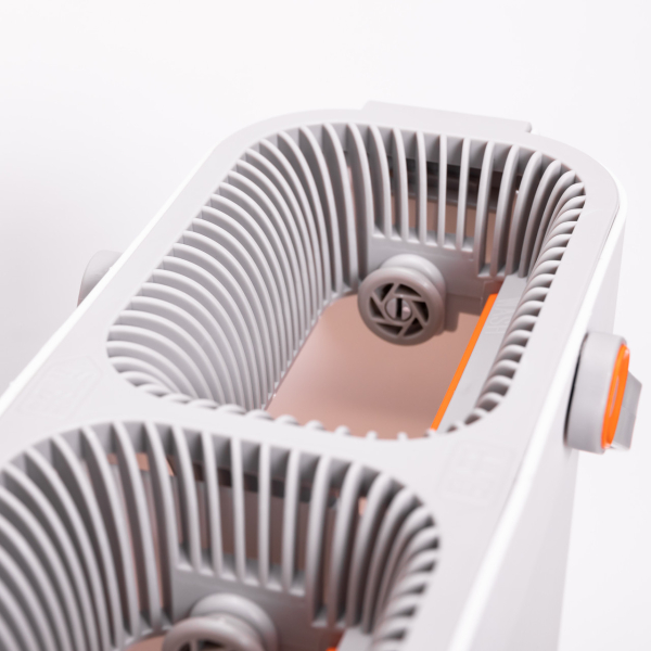 Швабра з відром для миття підлоги з віджимом, плоска насадка з мікрофібри, набір для прибирання дому HP-35015-18 - фото №4