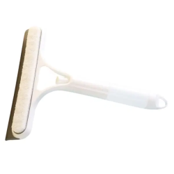 Швабра-щітка з пульверизатором і скребком для миття вікон, дзеркал та гладких поверхонь Біла HP-35015-26W