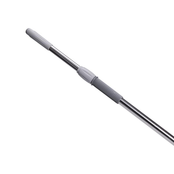 .Швабра телескопічна для миття підлоги універсальна мотузкова швабра з самовіджимом для прибирання Бежевий HP-35015-13BE - фото №5