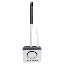 Силіконовий йоржик для туалету настінний 13×5.5×42 (см) йорж для унітазу силіконовий із щіткою йоржик для унітазу HP-35015-48DG