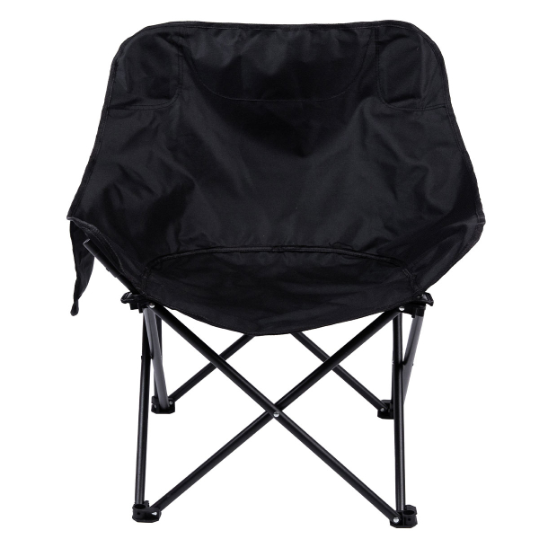Крісло розкладне туристичне 47х58х70 см з кишенею Чорне SJ-0056-1 - фото №9