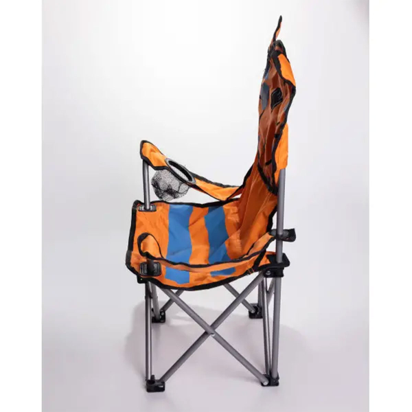 Крісло туристичне для дитини 34х58х65 см з підстаканником Помаранчевий SJ-0065O - фото №10