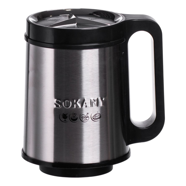 Чоппер подрібнювач із чашею на 2.7 л кухонний електричний Sokany SK-06019 - фото №6