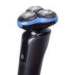 Електробритва 5 Вт 800 mAh бритва електрична бездротова з 3 голівками для гоління Синя Sokany SK-16038BL - фото №5