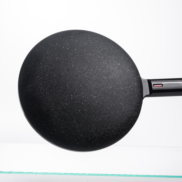 Сковорода млинниця електрична Ø20 (см) з антипригарним покриттям 600 Вт Чорний SK-07068 - фото №7