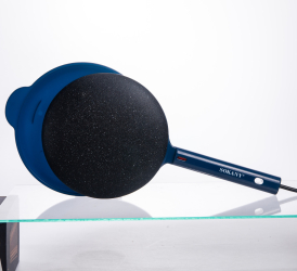 Сковорода млинниця електрична Ø20 (см) з антипригарним покриттям 600 Вт Синій SK-07057