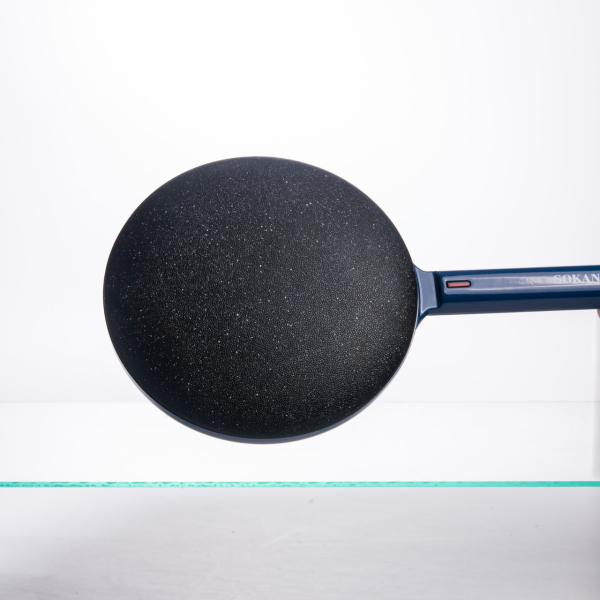 Сковорода млинниця електрична Ø20 (см) з антипригарним покриттям 600 Вт Синій SK-07057 - фото №4