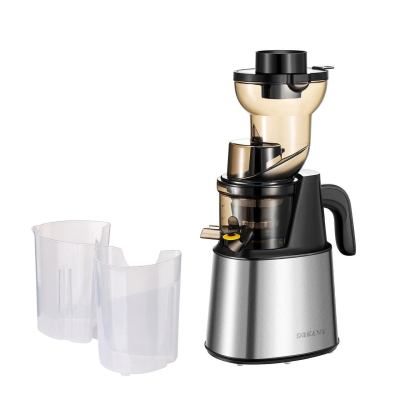 Соковижималка морожениця шнекова електрична Sokany 800 Вт із чашами прес для віджимання соку овочів фруктів SK-01010 - фото