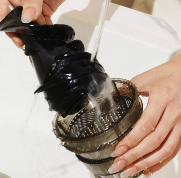 Соковижималка морожениця шнекова електрична Sokany 800 Вт із чашами прес для віджимання соку овочів фруктів SK-01010 - фото №6