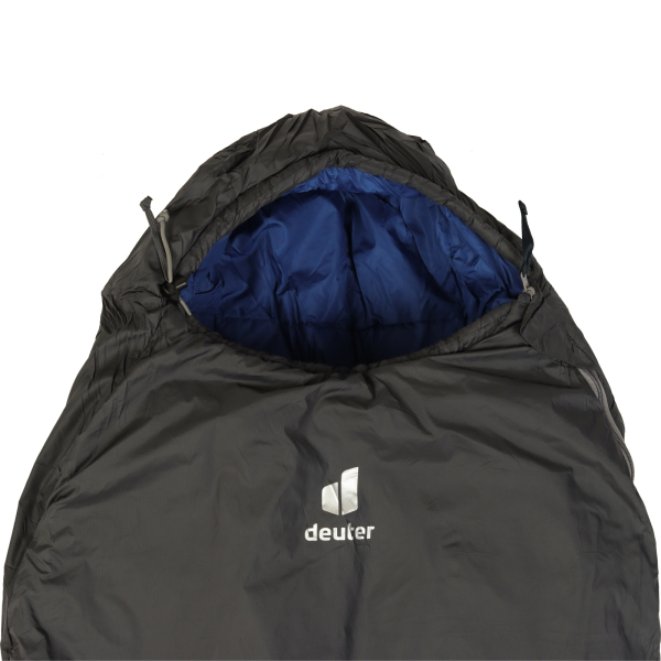 Спальний мішок DEUTER Orbit +5° L Left Granite-Steel, Shadow Grey - фото №2