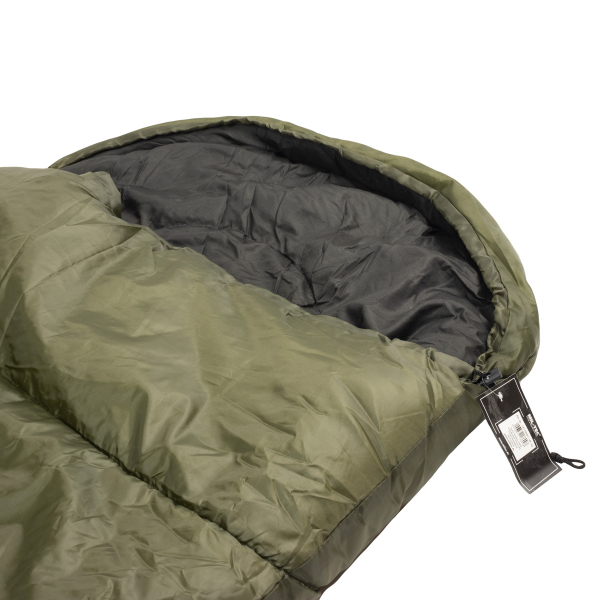 Спальний мішок двошаровий MIL-TEC Mummy Sleeping 2-Layer -10°C Olive - фото №5