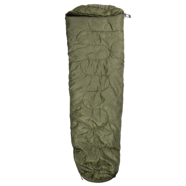 Спальний мішок двошаровий MIL-TEC Mummy Sleeping 2-Layer -10°C Olive - фото №3