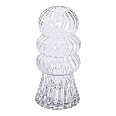 Скляна ваза 24,5 см HP-1727 - фото