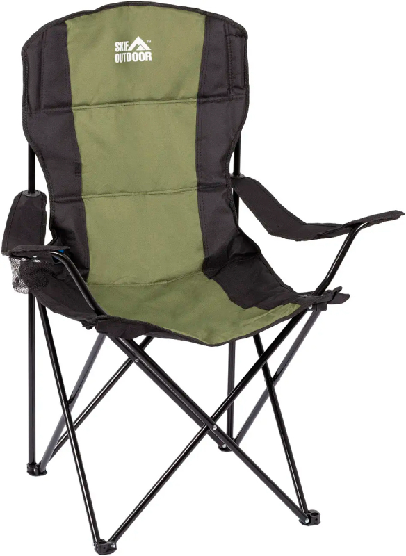 Стілець розкладний Skif Outdoor Soft Base Black/Olive - фото
