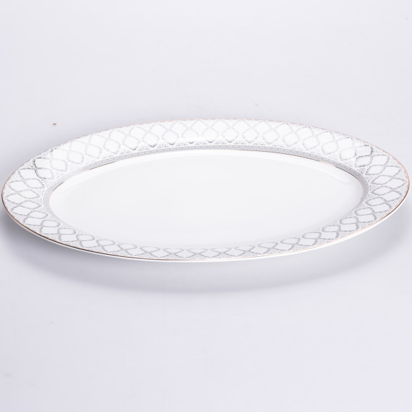 Столовий сервіз з порцеляни Emir на 6 осіб 27 предметів HP-HK-1 - фото №9