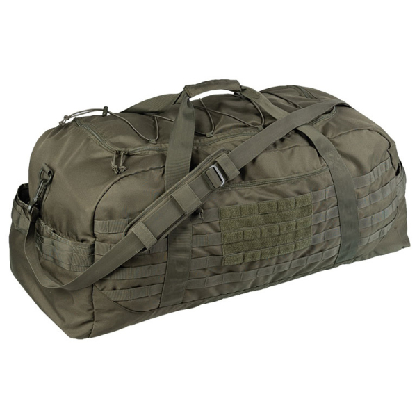 Сумка баул MIL-TEC Combat Parachute Bag 105L Olive - фото №2