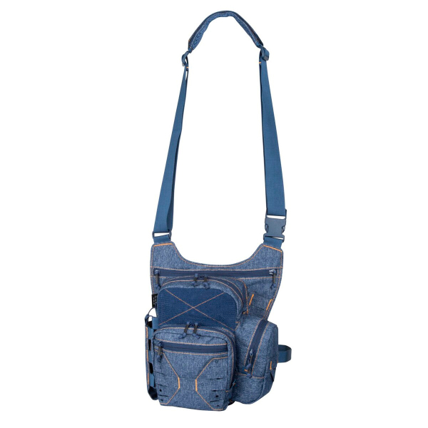 Сумка Helikon EDC Side Bag 11 л Blue Melange - фото №6