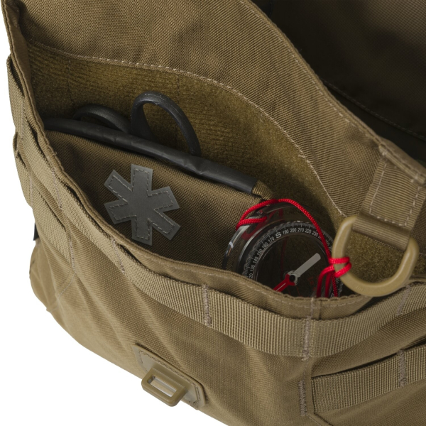 Сумка Helikon Bushcraft Haversack 8 л - Shadow Grey / Black - фото №8
