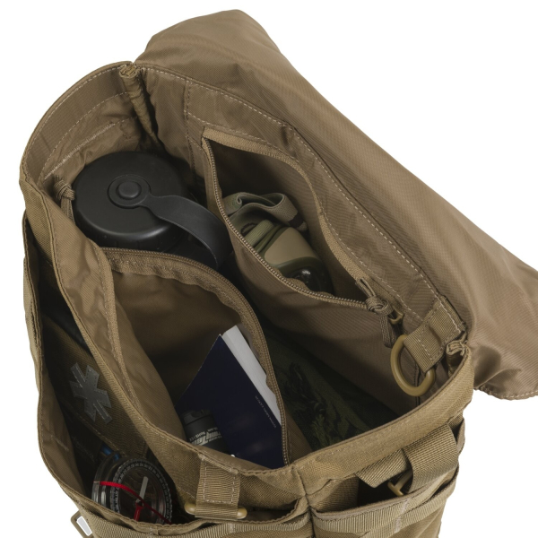 Сумка Helikon Bushcraft Haversack 8 л - Shadow Grey / Black - фото №10