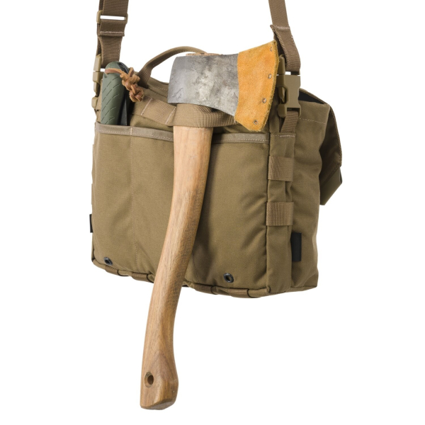 Сумка Helikon-Tex CLAYMORE BAG Black/Olive Green - фото №7