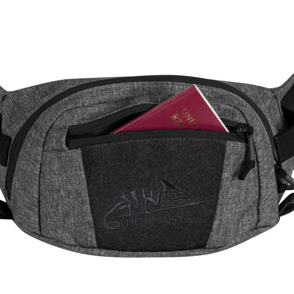 Сумка на пояс POSSUM WAIST PACK Nylon Black-Grey - фото №2