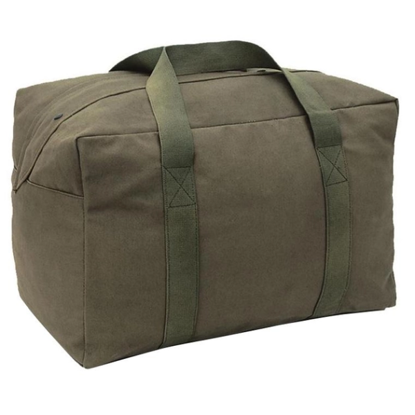 Сумка Парашютна US COTTON PARACHUTE CARGO BAG Олива - фото