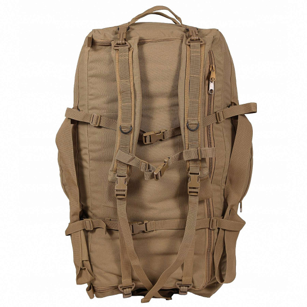 Сумка-рюкзак армійська MIL-TEC Combat Duffle Bag 118L Coyote з колесами - фото №2
