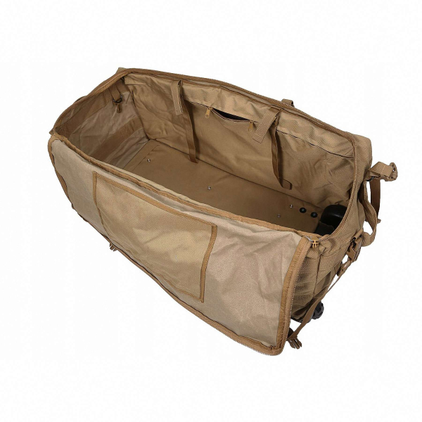 Сумка-рюкзак армійська MIL-TEC Combat Duffle Bag 118L Coyote з колесами - фото №8