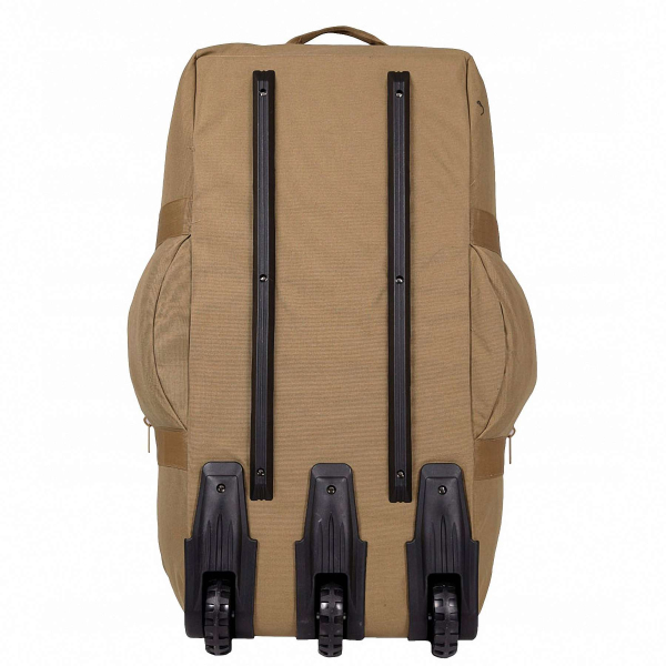 Сумка-рюкзак армійська MIL-TEC Combat Duffle Bag 118L Coyote з колесами - фото №3