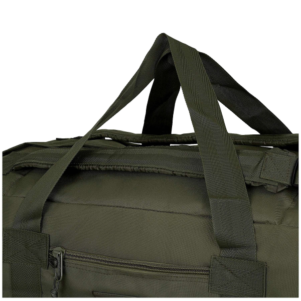 Сумка-рюкзак армійський Combat Duffle Bag 84L Black - фото №8
