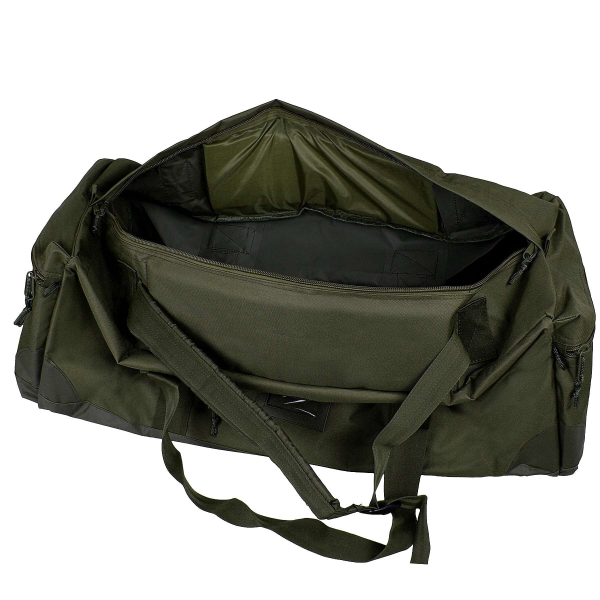 Сумка-рюкзак армійський Combat Duffle Bag 84L Black - фото №9