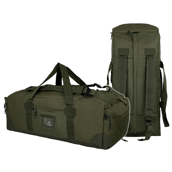 Сумка-рюкзак армійський Combat Duffle Bag 84L Black - фото