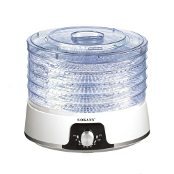 Сушарка для фруктів та овочів електрична 350 Вт 5 лотків Sokany SK-10072