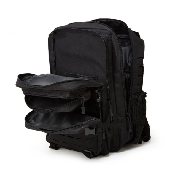 KILLA рюкзак тактический Large Assault Pack Lazer Cut Black 45 л - фото №3