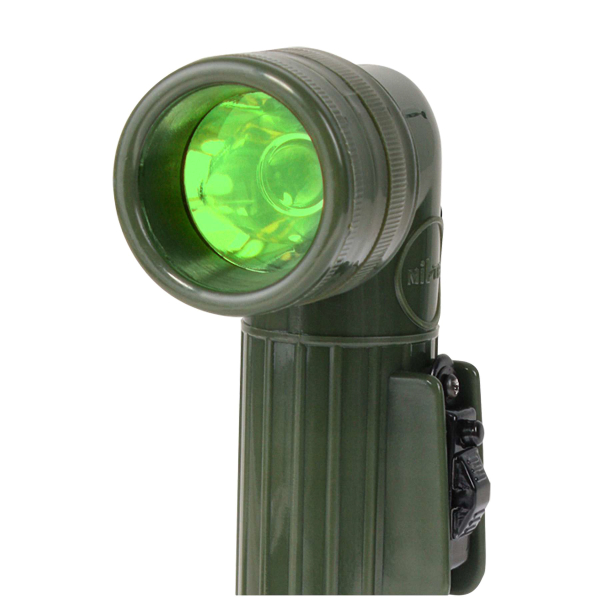 Кутовий ліхтарик Mil-Tec US Anglehead Medium 2C Olive - фото №9