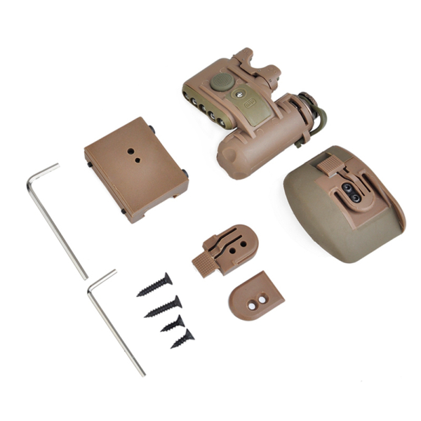 Тактичний ліхтар на шолом WADSN Gen 2 WEX029 Coyote - фото №10