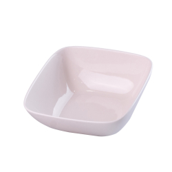 Тарілка глибока квадратна з порцеляни 15х15 см 500 мл HP600