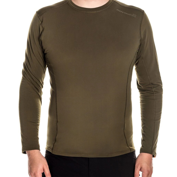 Термокофта PENTAGON Pindos Thermal Shirt Olive Олива, Olive - фото №2