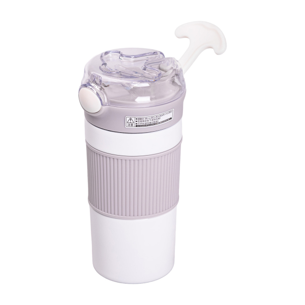 Термочашка з трубочкою 400 мл бежева HPGM3001BE - фото №15