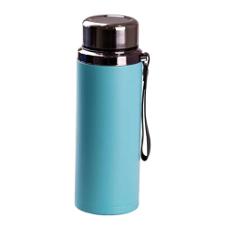 Термос із нержавіючої сталі 800 мл з ремінцем Блакитний HPGM8865BL