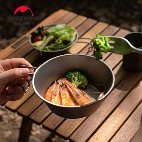 Миска титанова Naturehike NH21CJ010, 300 мл - фото №3