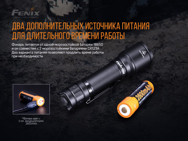 Ліхтар ручний Fenix TK06 - фото №3