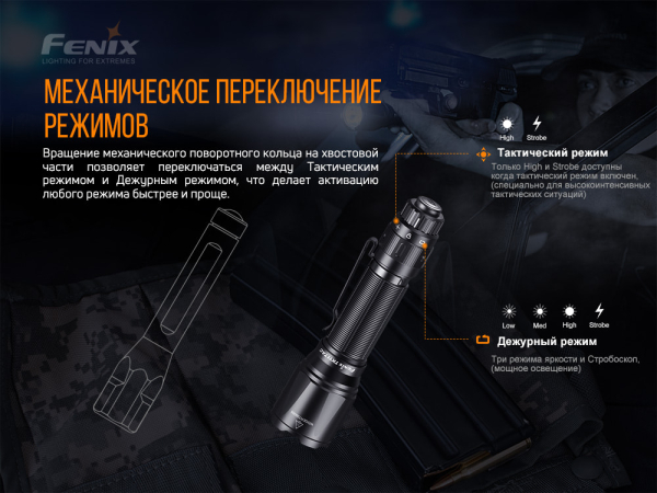 Ліхтар ручний Fenix TK11 TAC - фото №8