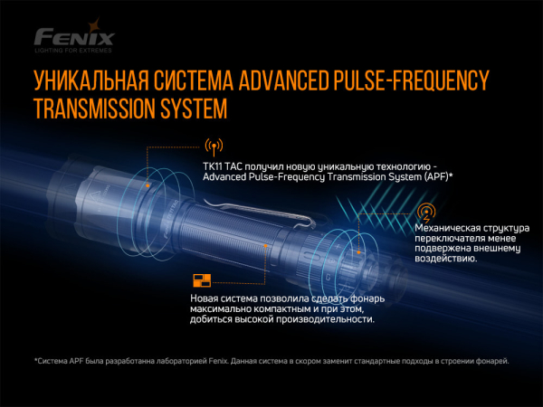 Ліхтар ручний Fenix TK11 TAC - фото №11